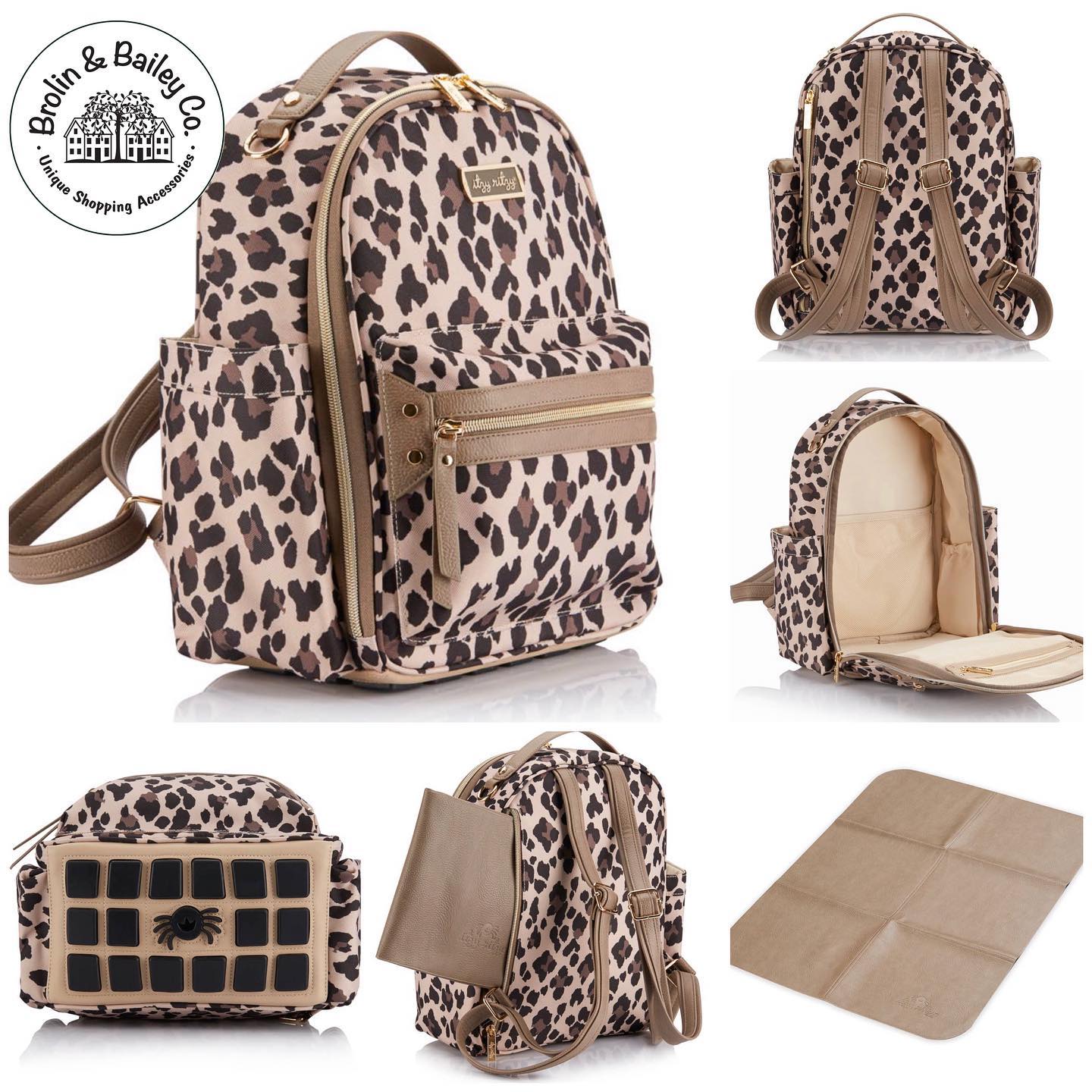 itzy ritzy leopard diaper bag